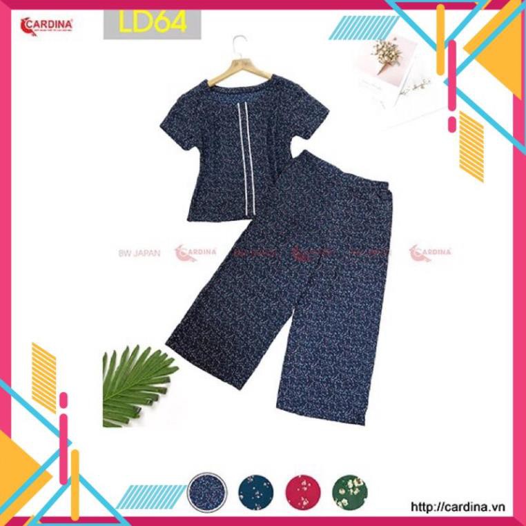 Bộ Mặc Nhà 𝐂𝐀𝐑𝐃𝐈𝐍𝐀 Bộ Lanh Dài Nữ Chất Lanh Nhung