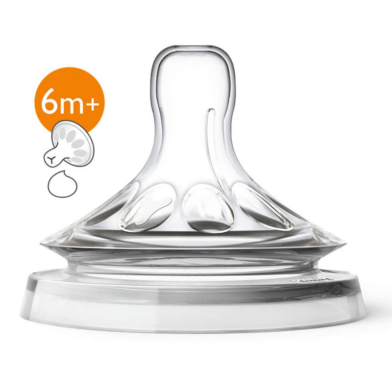 Núm ty Avent số 4 tự nhiên SCF654/23 (6M+)