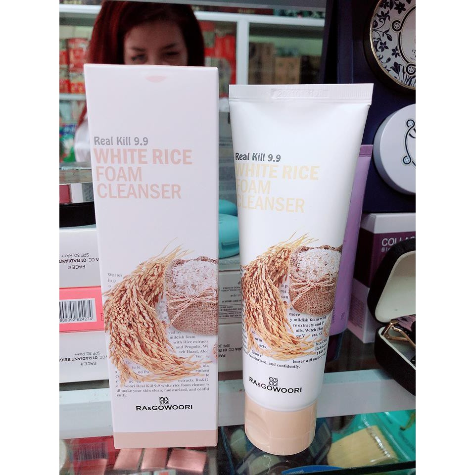 Sữa Rửa Mặt Lúa Mạch Ra&amp;Gowoori Hàn Quốc