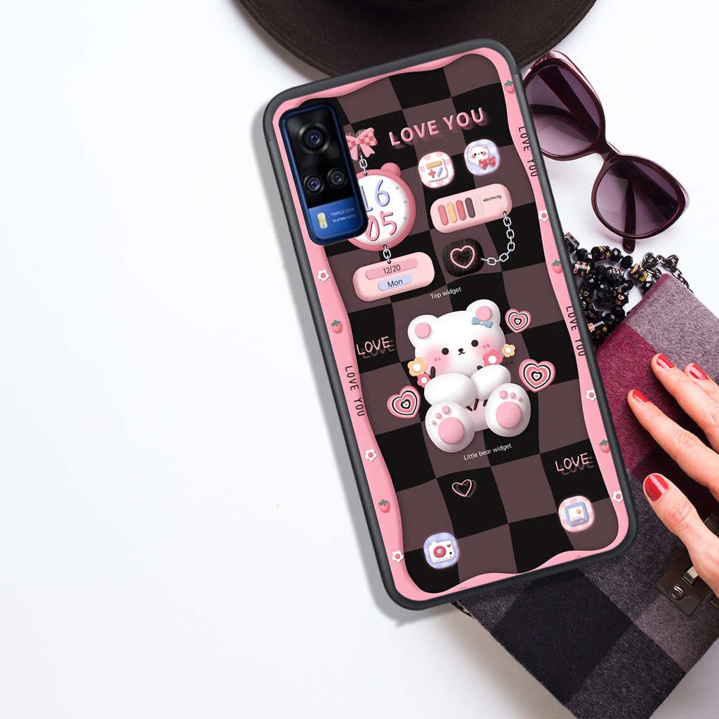 Ốp Lưng ViVo Y12S - Y20 - Y20S - Y51 2020 - Y53S - Y72 , In Hình Sinh Động, Dễ Thương Dành Cho Các Bạn Gái.