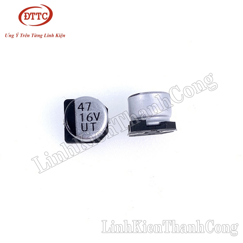 Tụ Nhôm 47uF 16V 6x5mm