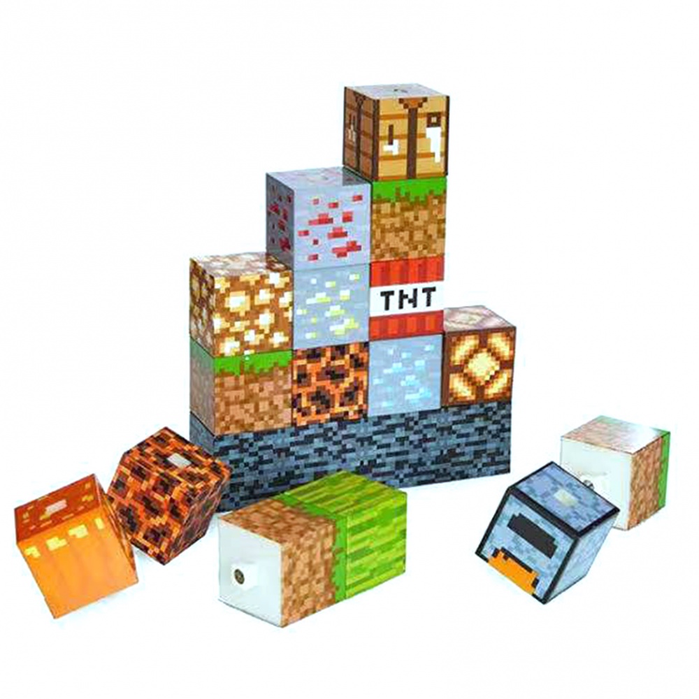 Đèn Ngủ Để Bàn Hình Minecraft Độc Đáo Trang Trí Nhà Cửa