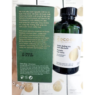 Cocoon nước dưỡng tóc tinh dầu bưởi 140ml