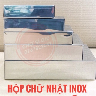 Hộp inox chữ nhật ghép các cỡ