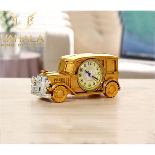 Đồng hồ mini để bàn hình ôtô Vahala, Trang trí nội thất cao cấp và quà tặng độc đáo