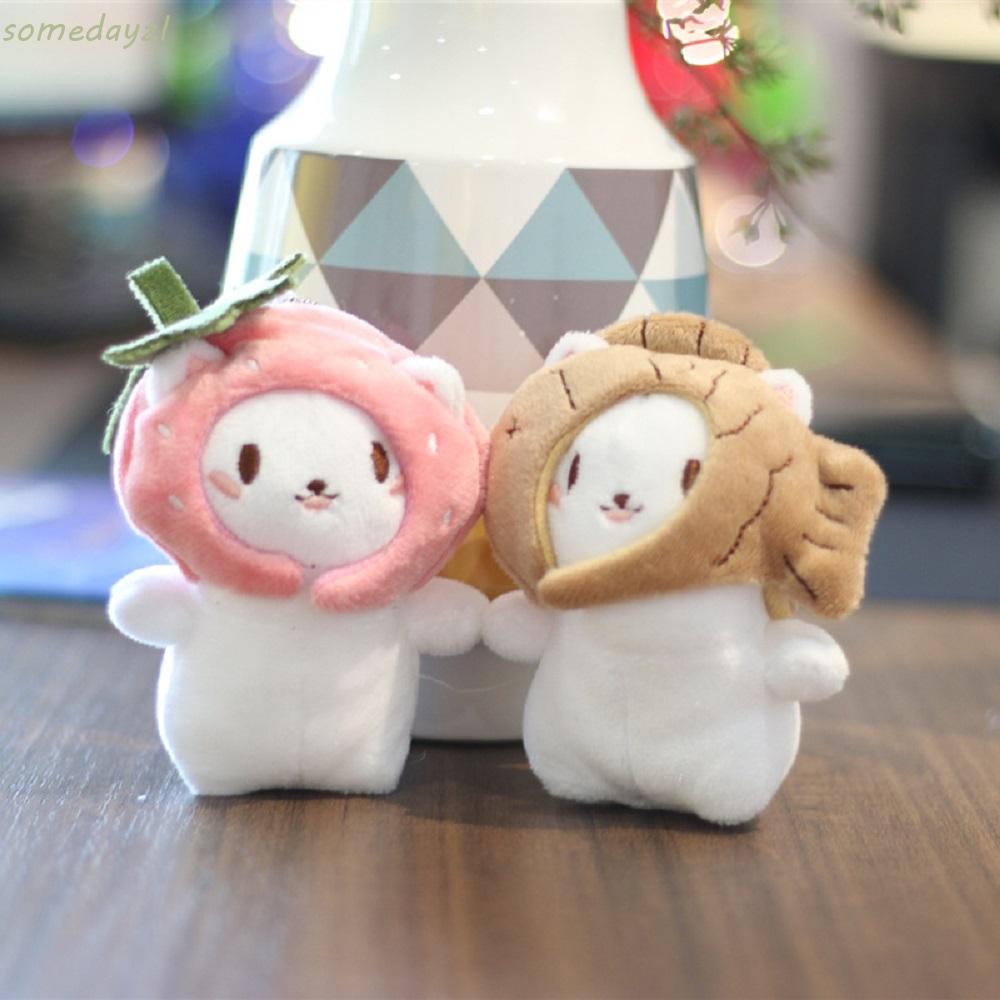 Móc Khóa Hình Mèo Bông Đáng Yêu
