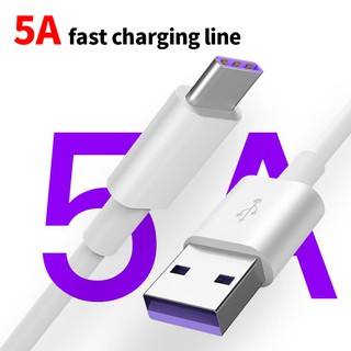 Dây cáp sạc Type-C 5A siêu nhanh cho HUAWEI