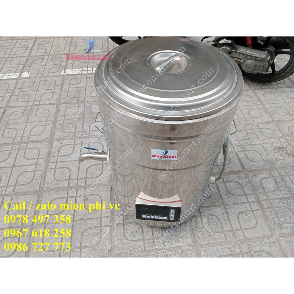 Xả kho nồi cháo, nồi hầm đủ các loại tại SENCOMART, nồi 30L, 50L, 70L, 100L