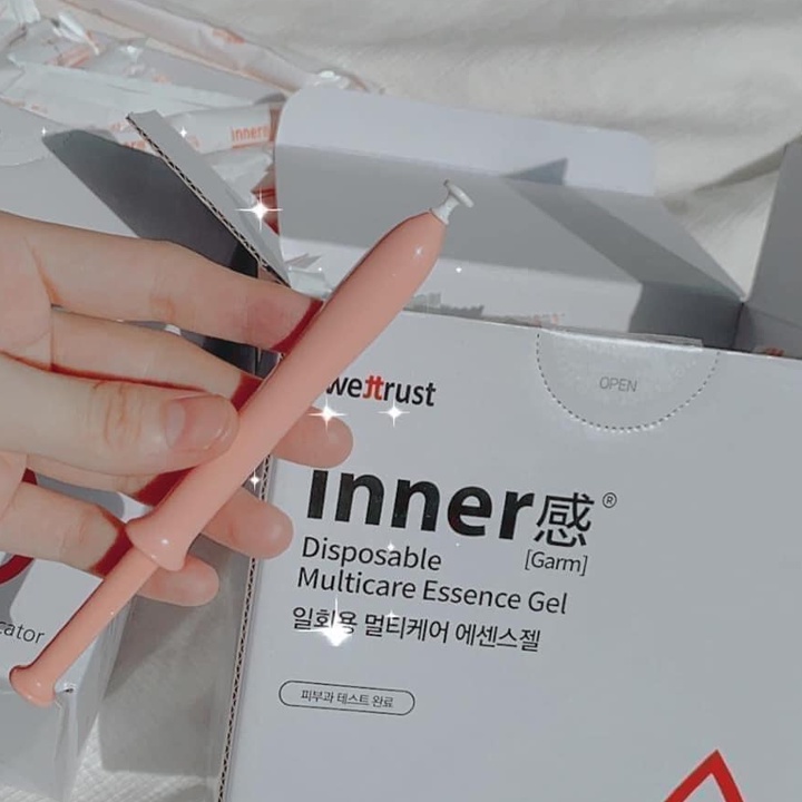 Gel Inner Hàn Quốc - Bôi Trơn Se Khít Vùng Kín Giảm Thâm Làm Hồng Cô Bé Que Đũa Thần Tình Yêu Chính Hãng.