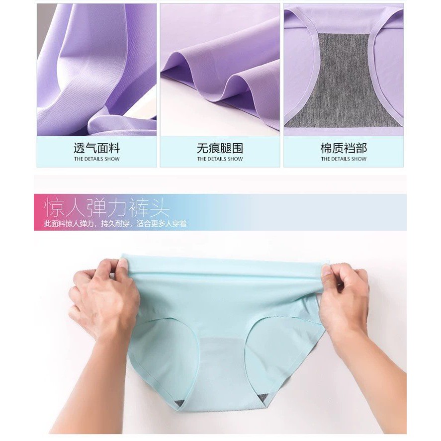 Quần Lót Nữ Đúc Su không đường may ôm dáng gợi cảm kháng khuẩn mềm mại thoáng mát lidabikini MÃ 810 | BigBuy360 - bigbuy360.vn