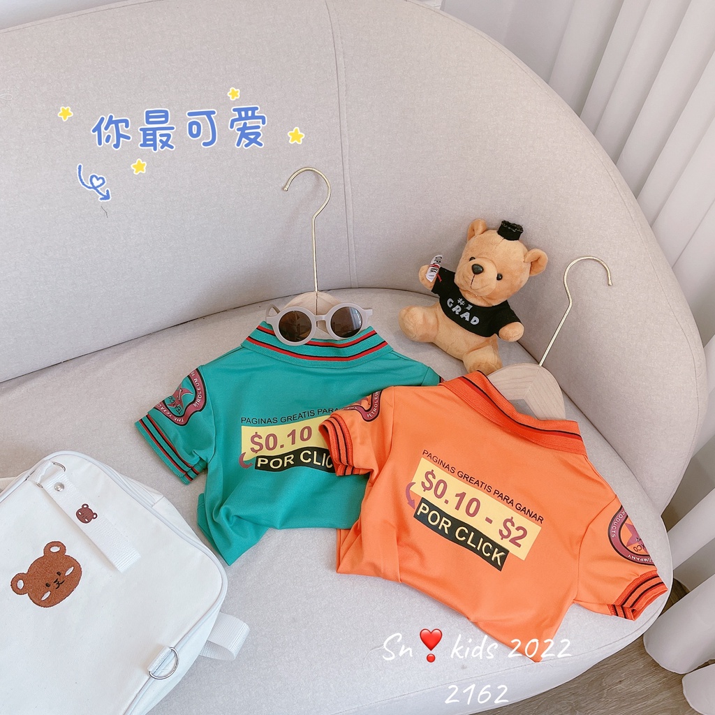 Quần áo bé trai, set bộ áo có cổ họa tiết ALTO kèm quần kaki mềm túi hộp cực chất cho bé