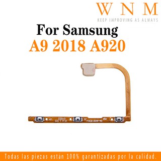 Dành Cho Samsung Galaxy A9 2018 A920 A920F Cáp Mềm Âm Lượng Bật / Tắt Nút Công Tắc Flex Ruy Băng Cáp Linh Kiện Thay Thế