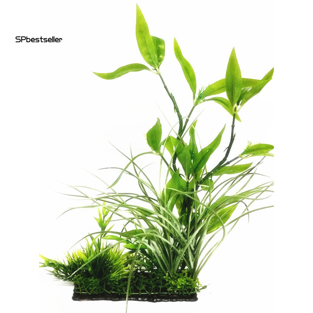 Cây cảnh giả bằng nhựa dùng trang trí bể cá độc đáo sáng tạo