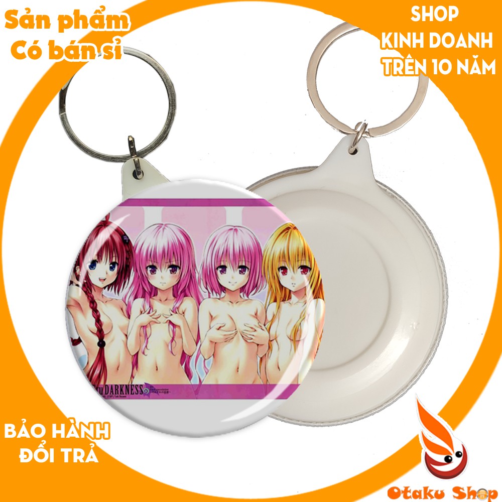 20/640 MẪU> Móc khóa Anime To love ru,Trường Trung Học Rồng High school DXD, Love Live, hoạt hình Gotoubun no hanayome