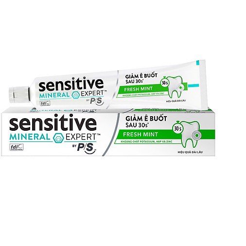 Kem Đánh Răng Giảm Ê Buốt Sau 30 Giây P/S Sensitive Mineral Expert 100g