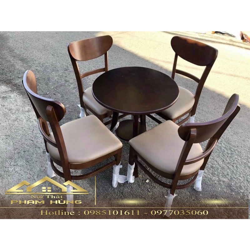 bàn ghế cafe, bàn ghế gỗ, bàn ghế khách sạn