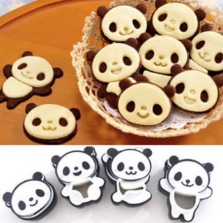 Bộ 4 khuôn cắt bánh quy hình gấu