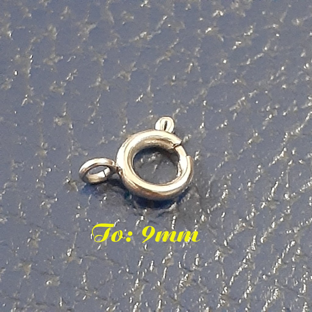Khóa dây chuyền, lắc tay inox loại to xịn đẹp, bền màu, không đen không gỉ