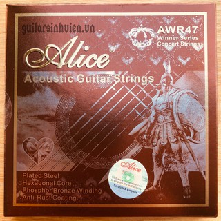 Day đan Guitar Classic Alice Ac 136 Bk Thegioiguitar Com Vn