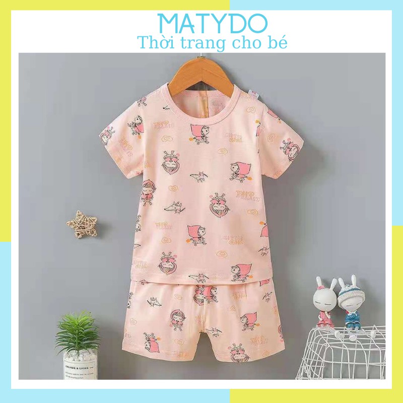 Đồ bộ bé gái dễ thương MATYDO bộ quần áo Cotton cho bé gái mềm mại nhiều mẫu XHBG