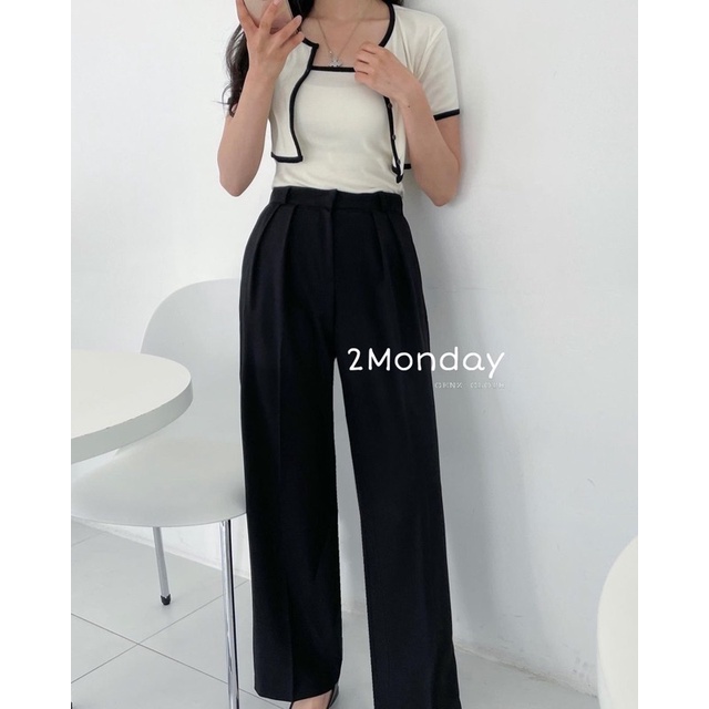 QUẦN TÂY SUÔNG HÀN QUỐC 94CM ỐNG RỘNG
