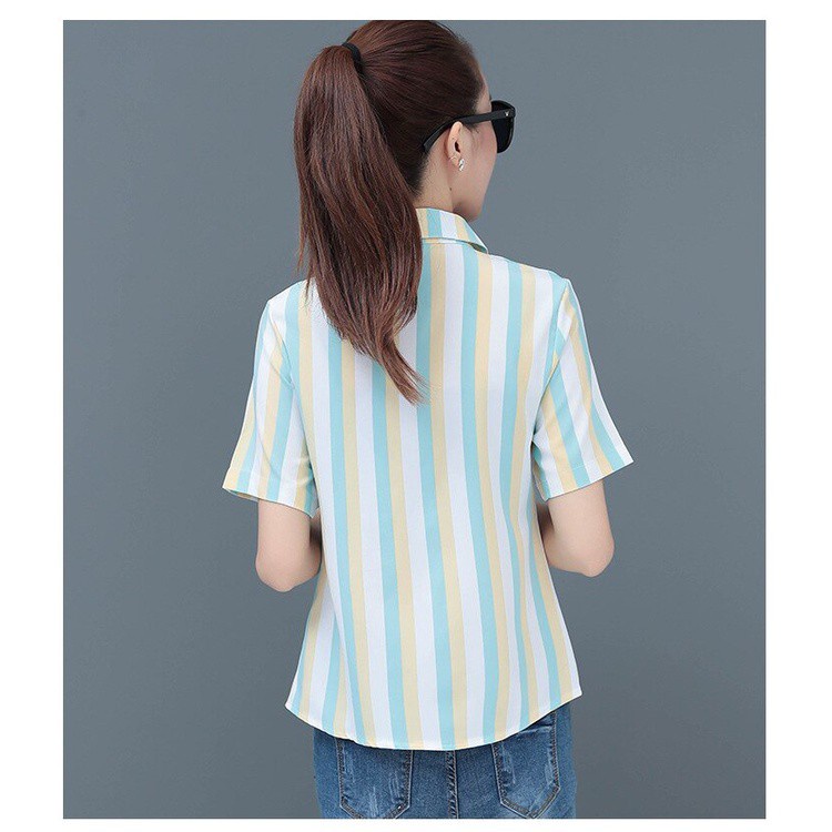 Áo Sơ Mi SixSisters Tay Dài Thiết Kế Trẻ Trung Hợp Thời Trang Cho Bạn Gái