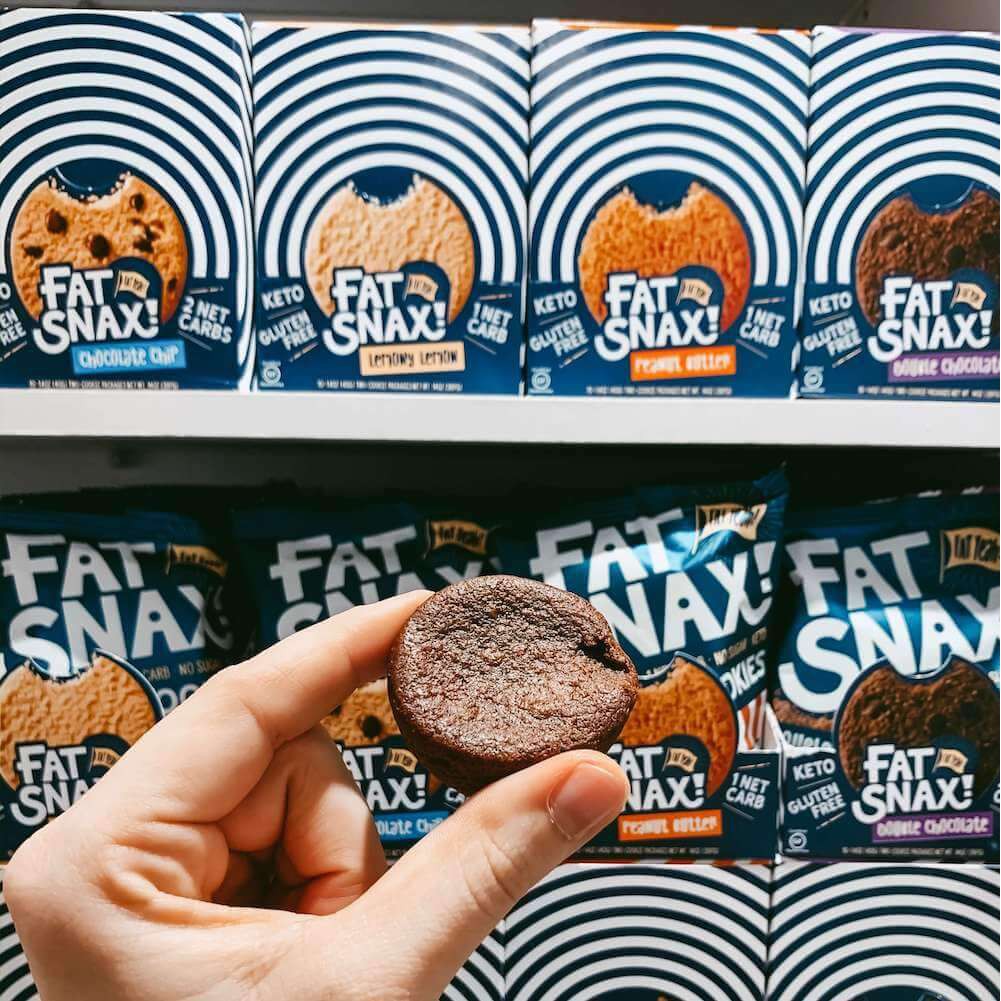 Bánh Cookie, Brownie ăn kiêng FAT SNAX - Keto/ Diet/ Low Carb