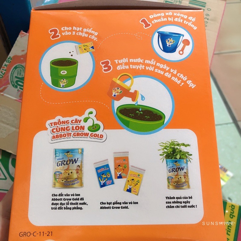 RẺ NHẤT-Bộ Làm Vưởn Grow Hkm- CÓ TẶNG KÈM 3 LOẠI HẠT GIỐNG