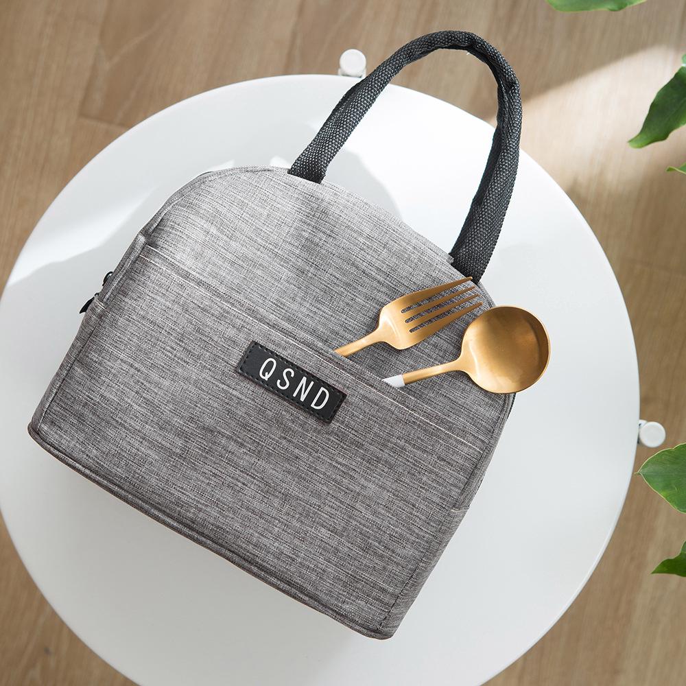 Túi đựng hộp cơm giữ nhiệt chống thấm nước họa tiết xinh xắn