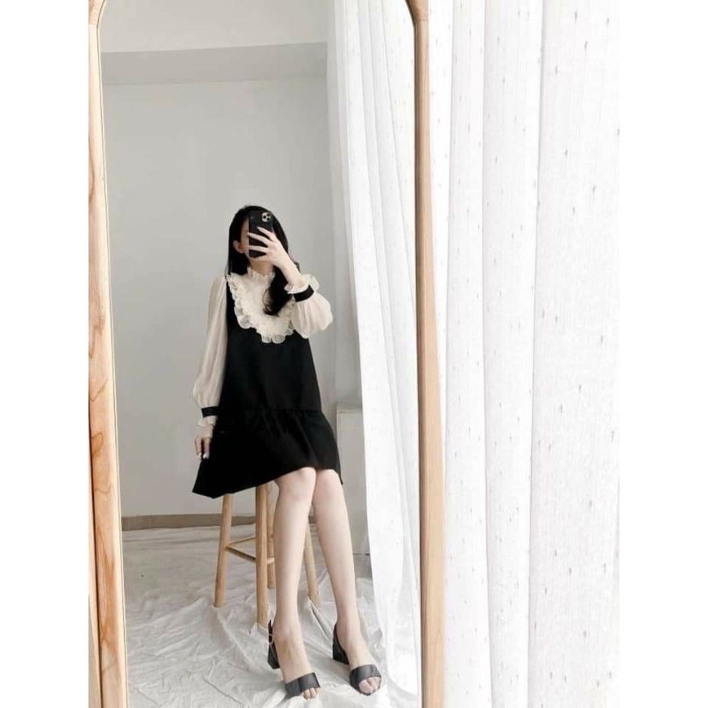 Đầm phối babydoll