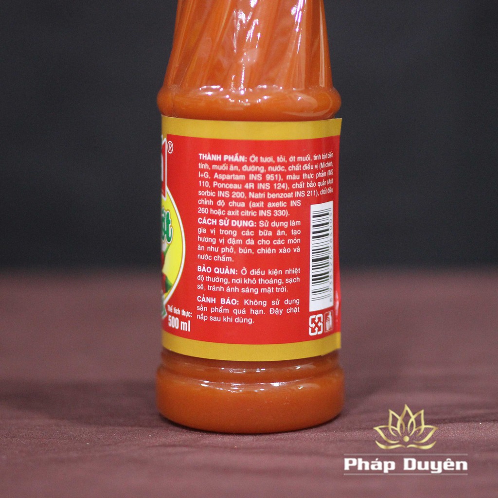 Thực Phẩm Chay - Tương ớt Dasa Loại 500ml