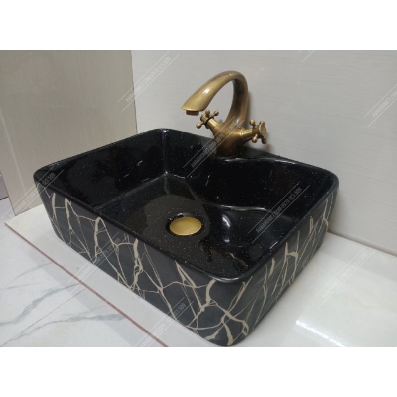 Chậu lavabo sứ cao cấp, hàng nặng