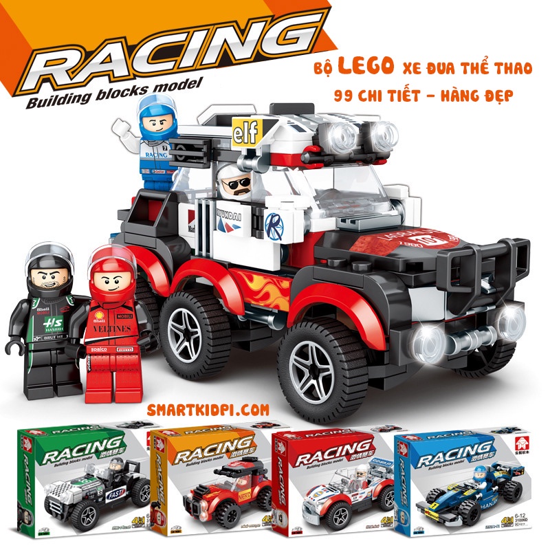 [ẢNH THẬT] LEGO XE THỂ THAO RACING 4 TRONG 1