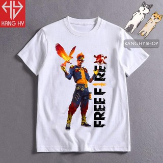 SALE- Áo Thun Free fire Nhân Vật ALVARO Vải Cotton 4 Chiều F141