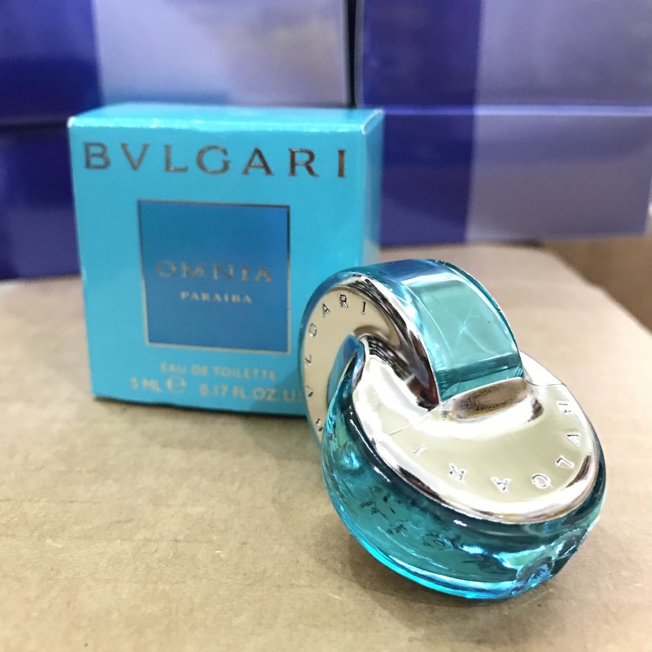 Nước hoa nữ mini Bvlgari Omnia Paraiba EDT 5ml