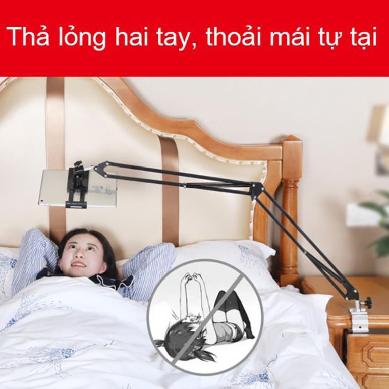 [Bảo hành-1 Đổi 1] Giá đỡ điện thoại đa năng để đầu giường cây kệ chân đế ipad đt bàn làm việc xem phim livestream