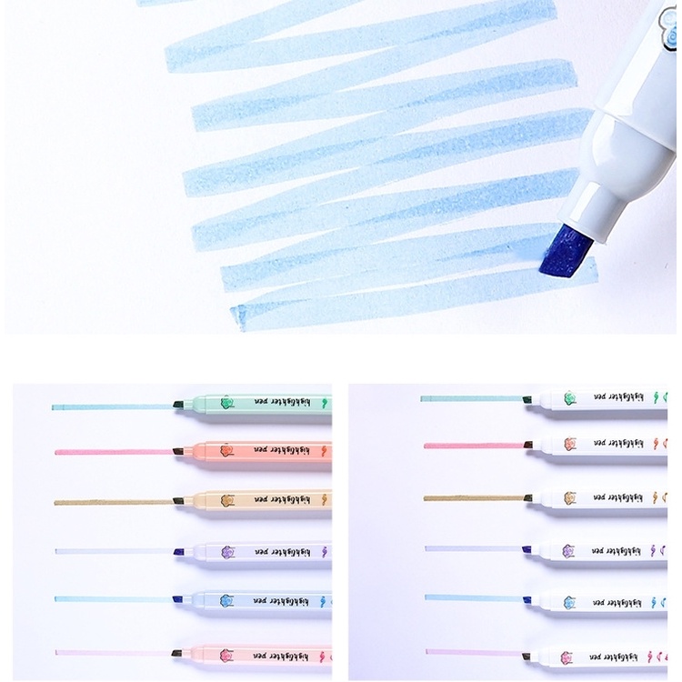 Bút Đánh Dấu Dòng Highlight Bàn Chân Mèo