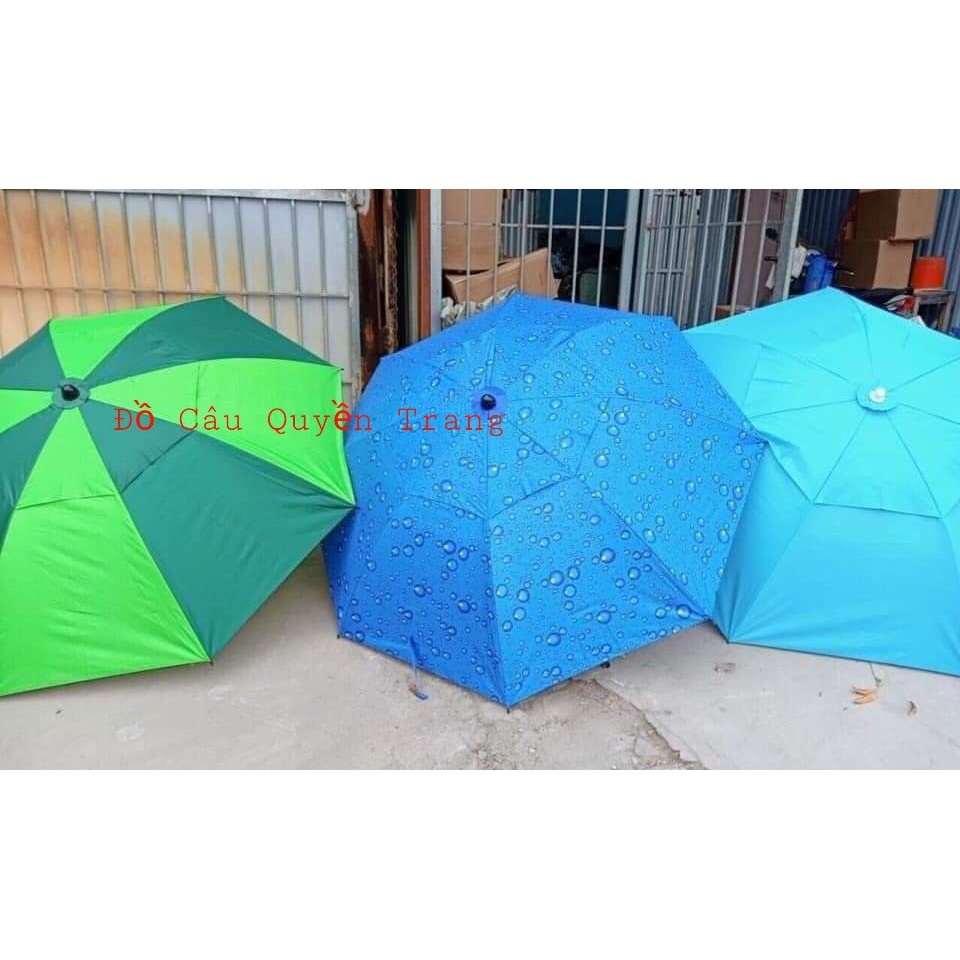 Ô  dù câu cá tre nắng mưa rộng 1m8.ô câu xoay 360 độ cao cấp