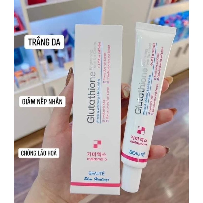 Kem Dương Trắng Da MELASMA-X GLUTATHIONE BRIGHTENING TONE UP CREAM