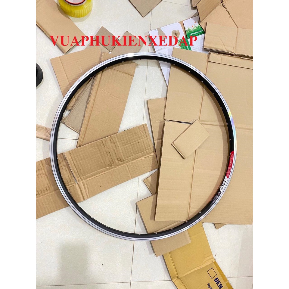 Vành nhôm xe đạp 700c - 32, 36 lỗ cao cấp