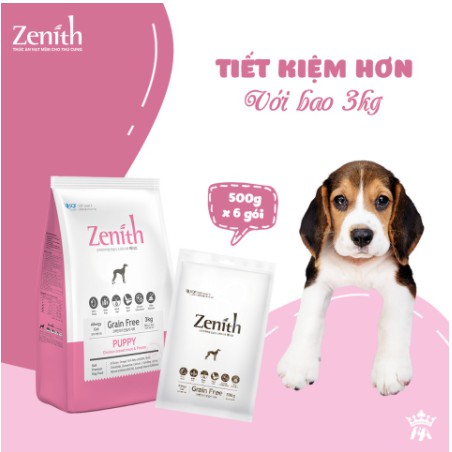 Thức ăn cho chó - HẠT MỀM ZENITH PUPPY CHO CHÓ CON