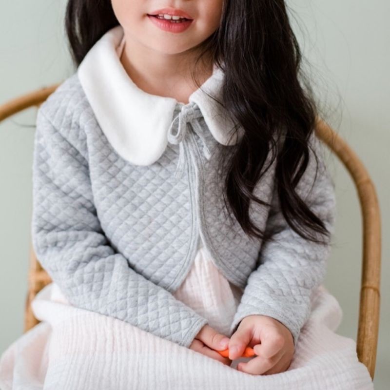 khoác lửng xám lapome