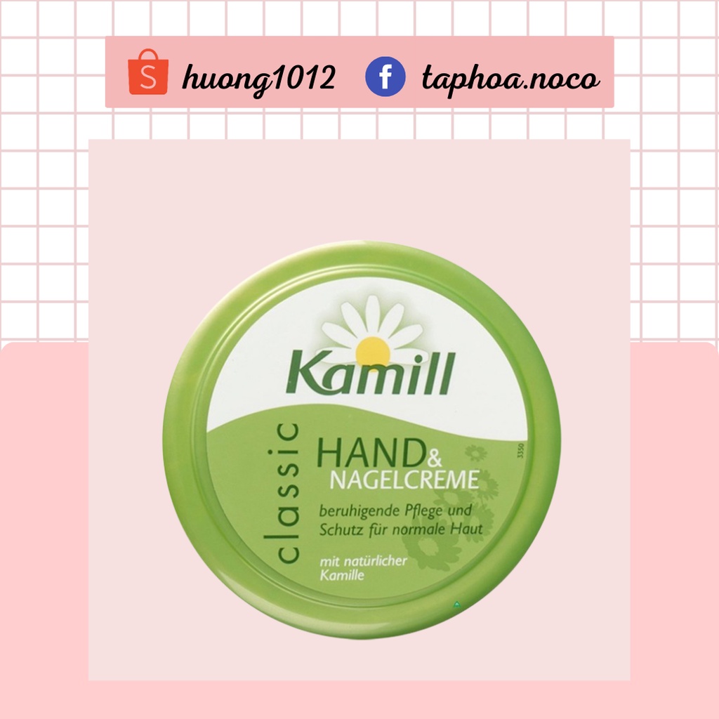 Kem dưỡng tay và móng Kamill Classic hand & nail cream 150ml