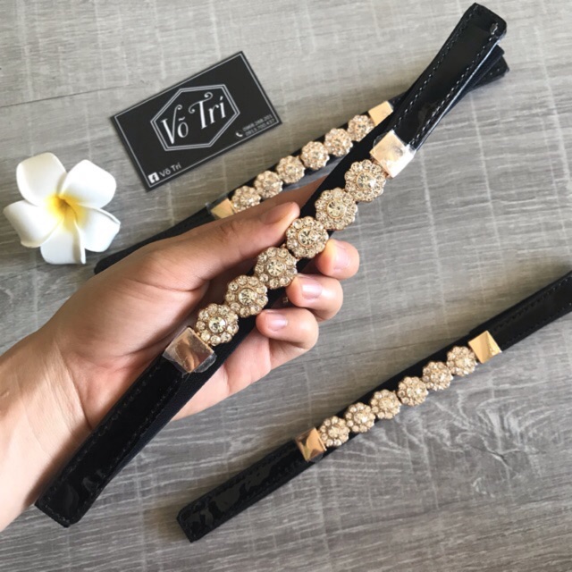 Rẻ vô địch- đai váy đính đá bản nhỏ