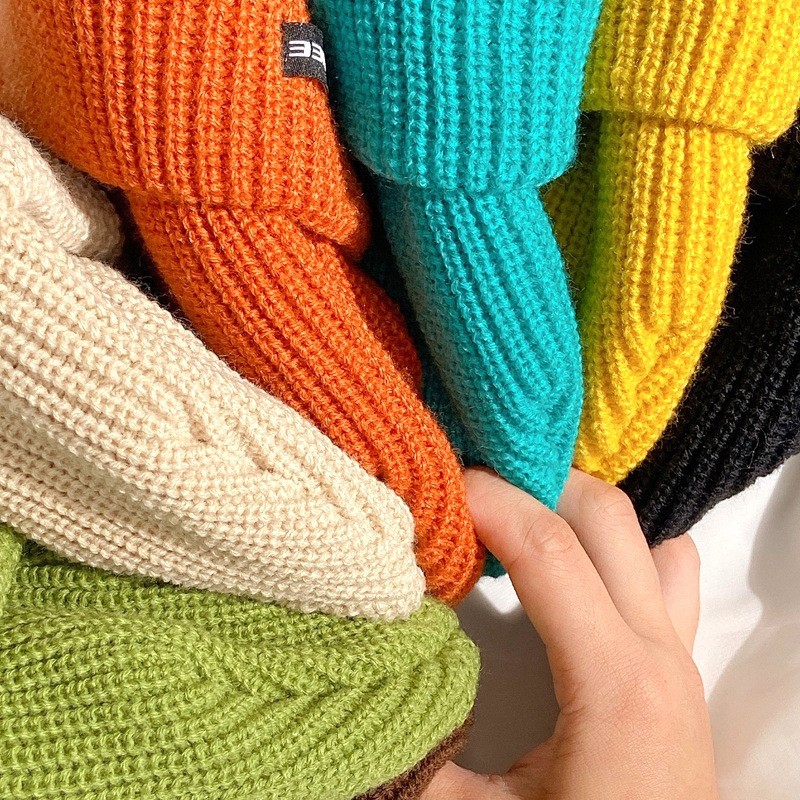 Mũ Len NAM NỮ Ulzzang Beanie Trơn MẪU MỚI 2021 GIÁ RẺ NHIỀU MÀU MN24