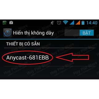 HDMI KHÔNG DÂY ANYCAST  - TỐC ĐỘ CỰC NHANH