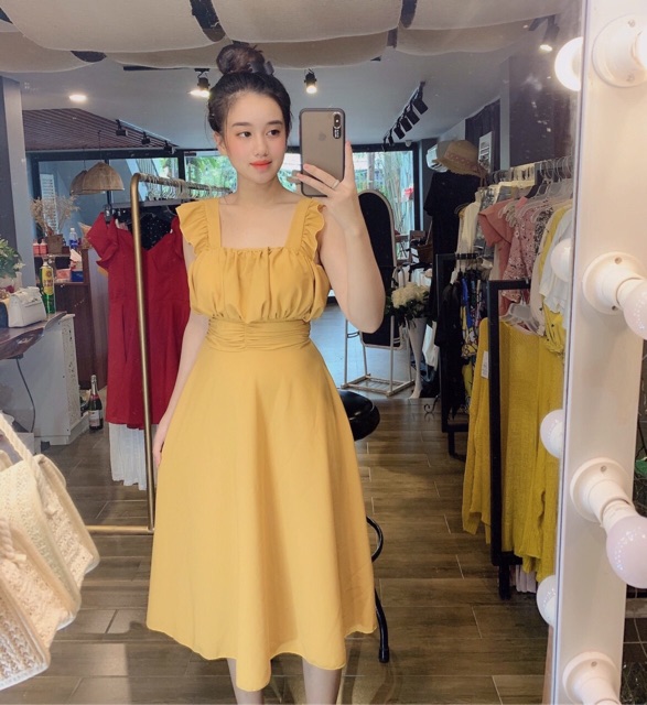 Đầm cánh tiên có mút ngực khóa kéo lưng | BigBuy360 - bigbuy360.vn