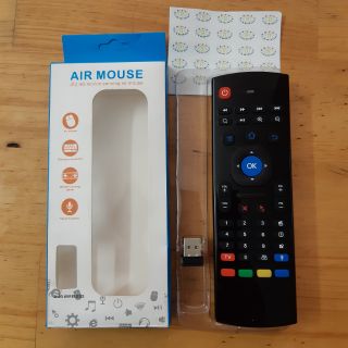 [ Giao 1h ] Điều Khiển Tivi box Bằng Giọng nói - Chuột bay - Bàn phím - chơi Game tương  tác