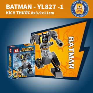 ĐỒ CHƠI LẮP RẮP ROBOT SIÊU ANH HÙNG - MÃ SP YL827