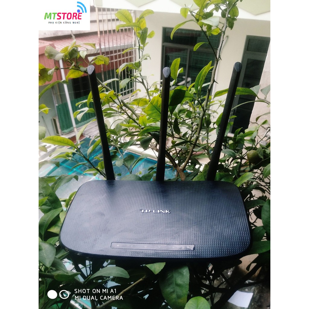 [ BẢO HÀNH 12T] Bộ Phát WiFi 3 râu TPLINK 880N Sóng Xuyên Tường chuẩn tốc độ 450 Mbps, router wifi - USED 95% | BigBuy360 - bigbuy360.vn